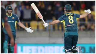 NZ vs Aus, 1st T20I: Mitchell Marsh, Tim David seal last-ball win for Australia in pursuit of 216