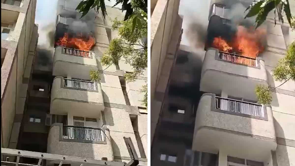 India: 83-year-old woman killed, another injured after massive fire erupts in Delhi building