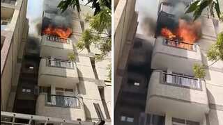 India: 83-year-old woman killed, another injured after massive fire erupts in Delhi building