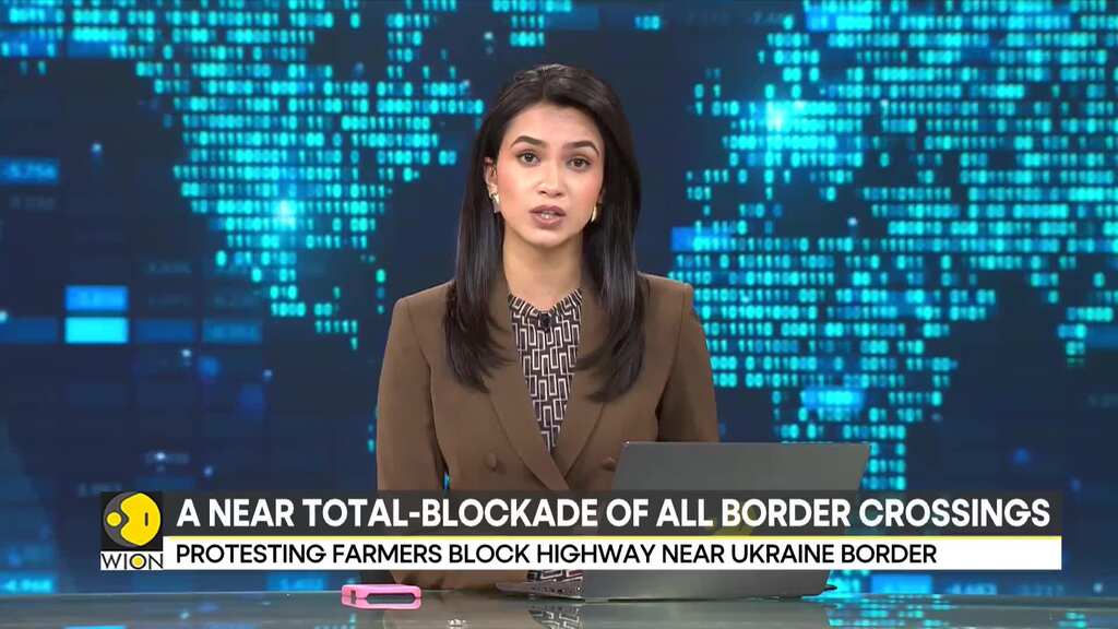 Europe Farmers' Protest: Polish farmers block Ukrainian trucks from entering country