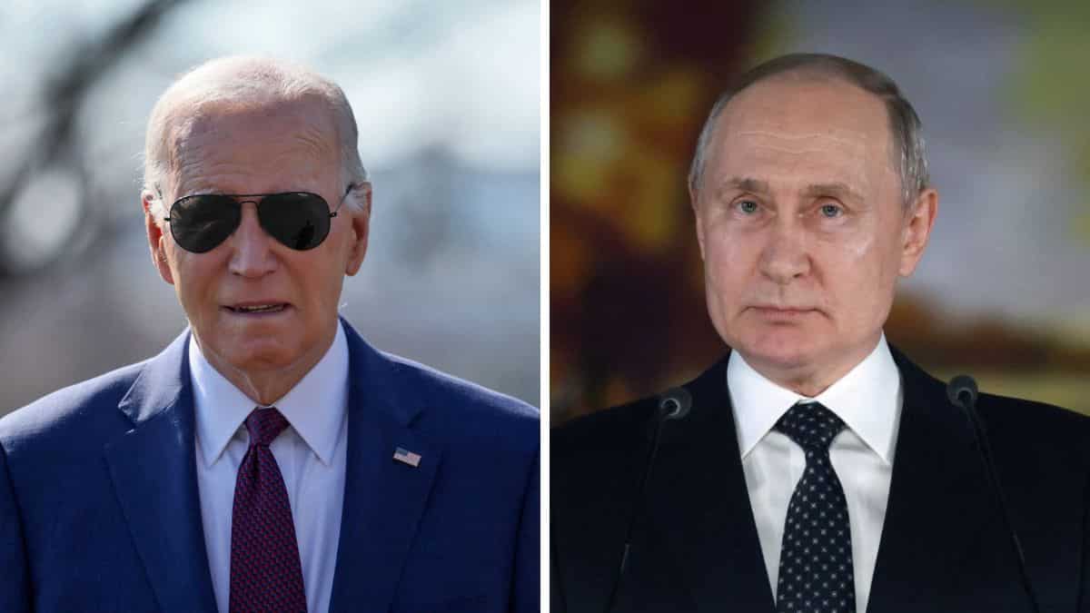 US President Joe Biden calls Russian counterpart Vladimir Putin 'crazy SOB' US President Joe Biden calls Russian counterpart Vladimir Putin 'crazy SOB'