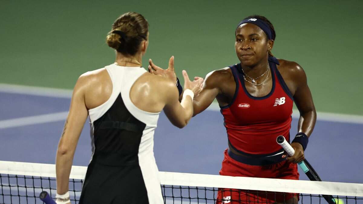 Dubai Tennis Championships: Coco Gauff fuelled in heated exchange with umpire in QF win Dubai Tennis Championships: Coco Gauff fuelled in heated exchange with umpire in QF win