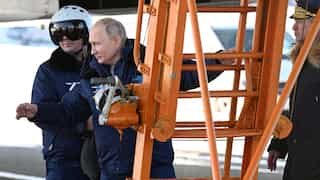 WATCH | Russian President Putin takes flight on nuclear-capable Tu-160M strategic bomber