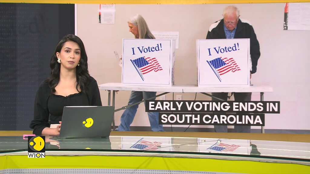 US Presidential Election 2024: Early voting in SC Republican primary ends