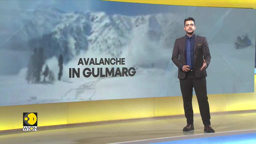 Russian skier dead after avalanche hit Gulmarg, seven rescued