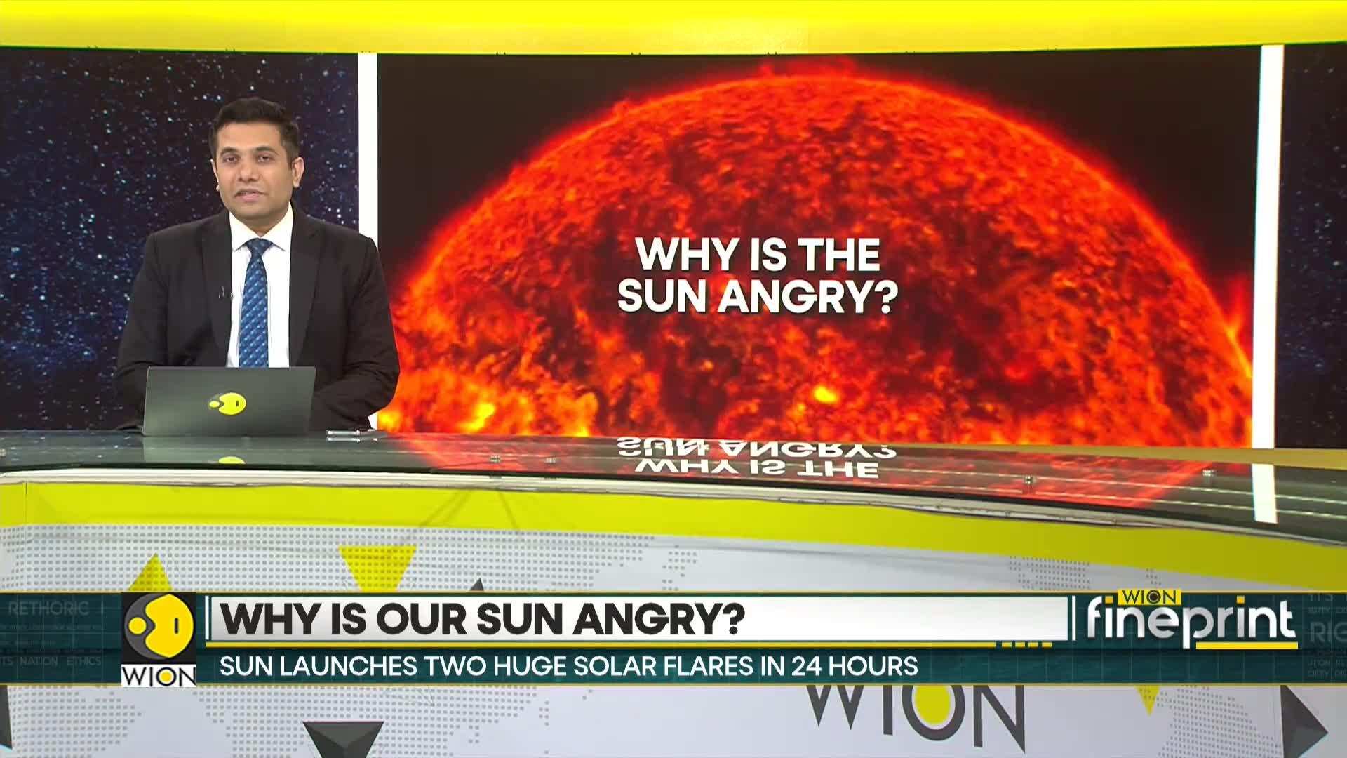 Why is our sun angry? WION Fineprint News