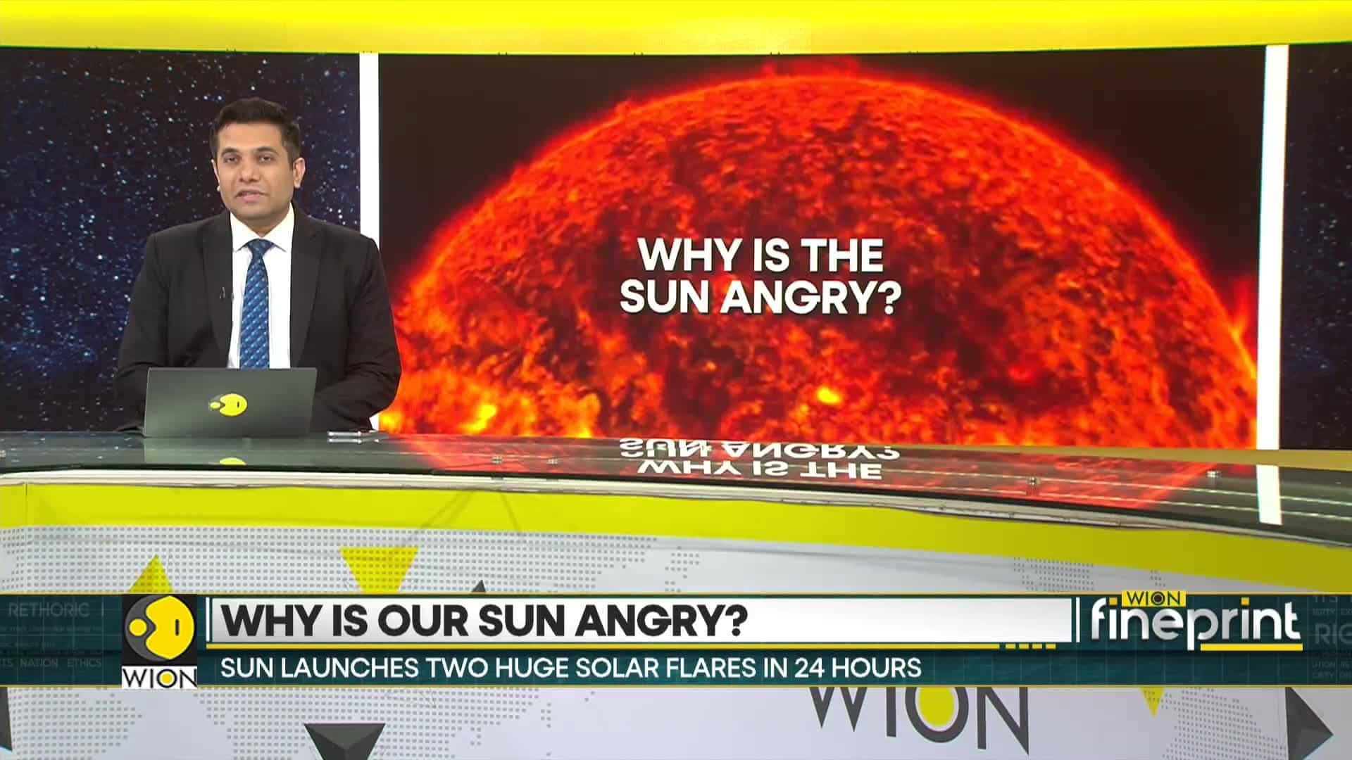 Why is our sun angry? - WION Fineprint News