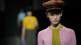 Prada gives new meaning to bows and aprons, historic elements of women’s wardrobe, for next season