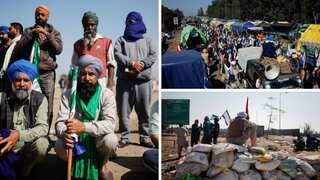 India: Farmers resume 'Dilli Chalo' march, police boost surveillance on borders