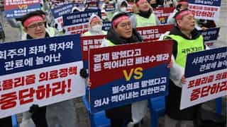 South Korea declares 'severe' health alert amid doctors' strike