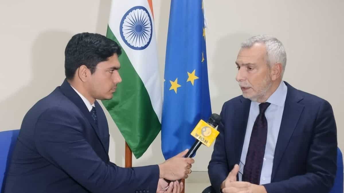 European Union 'very much willing' to go ahead with India FTA, says EU official Stefano Sannino European Union 'very much willing' to go ahead with India FTA, says EU official Stefano Sannino