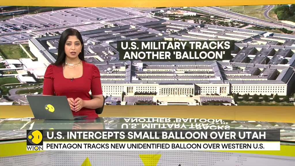 US catches small balloon over Utah, determines it's not a threat