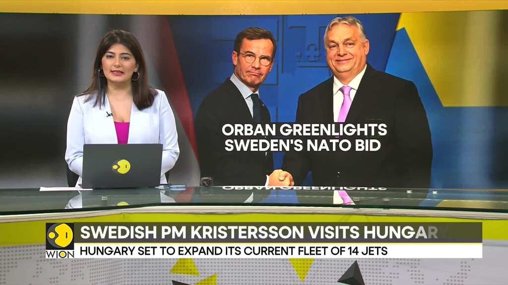 Hungary buys Swedish fighter jets, prepares to approve NATO bid