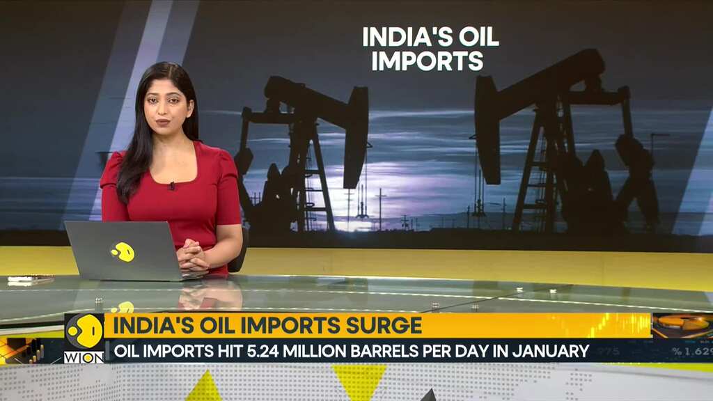India's oil imports hit 5.24 million barrels per day in January