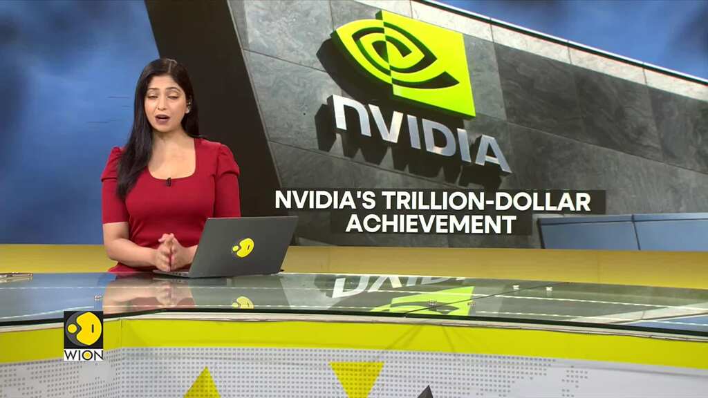Nvidia briefly hits $2 trillion in market capitalisation