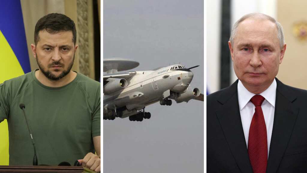 Ukraine claims it downed second Russian 'spy' plane in weeks, as war completes two years