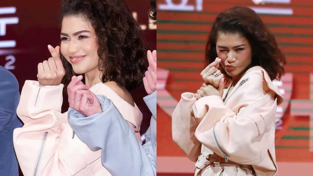 Fans accuse Korean media of 'whitewashing' Zendaya's photos during promotional tour