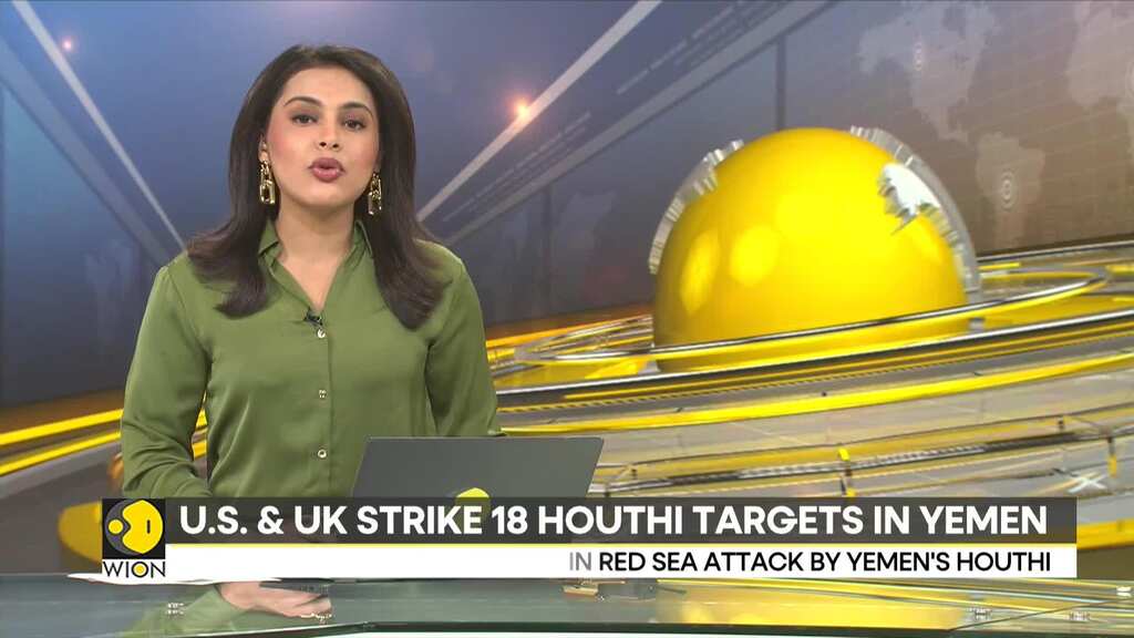 Red Sea Crisis: US and British forces strike Houthis in Yemen again