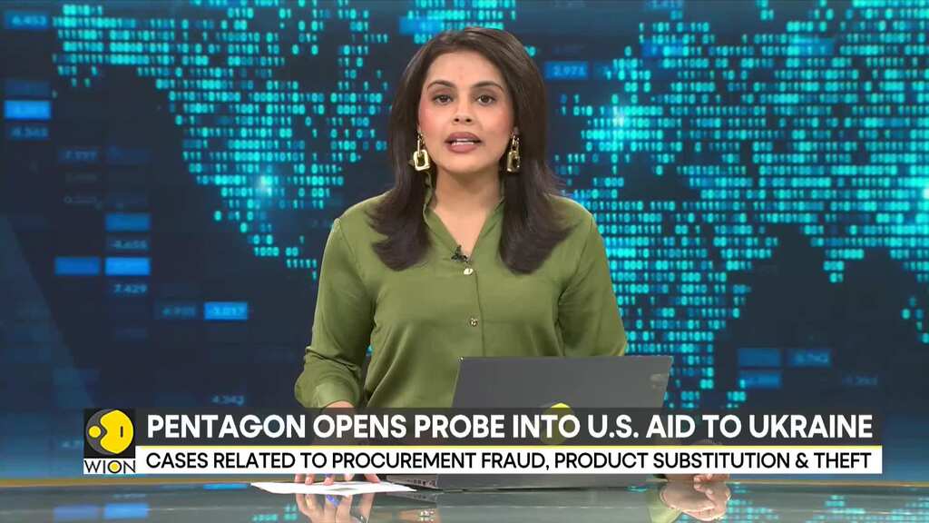 Pentagon in US has opened over 50 criminal probes on US aid to Ukraine