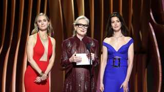 Iconic! The Devil Wears Prada cast reunites at 2024 SAG Awards