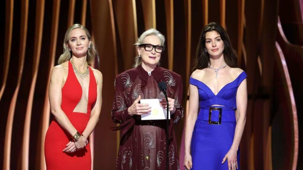 Iconic! The Devil Wears Prada cast reunites at 2024 SAG Awards