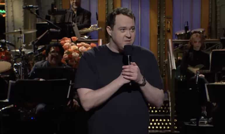 'I probably shouldn't be up here': Shane Gillis addresses his controversial SNL firing in monologue 'I probably shouldn't be up here': Shane Gillis addresses his controversial SNL firing in monologue