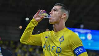 Cristiano Ronaldo lands in trouble for obscene gesture after Al Nassr's win over Al Shabab in Saudi Pro League