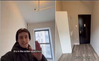 ‘No kitchen, no bathroom,’ video of ‘tiniest apartment of New York’ leaves internet fuming, watch