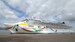 Norwegian cruise ship blocked at Mauritius port over possible cholera outbreak given ‘all clear’