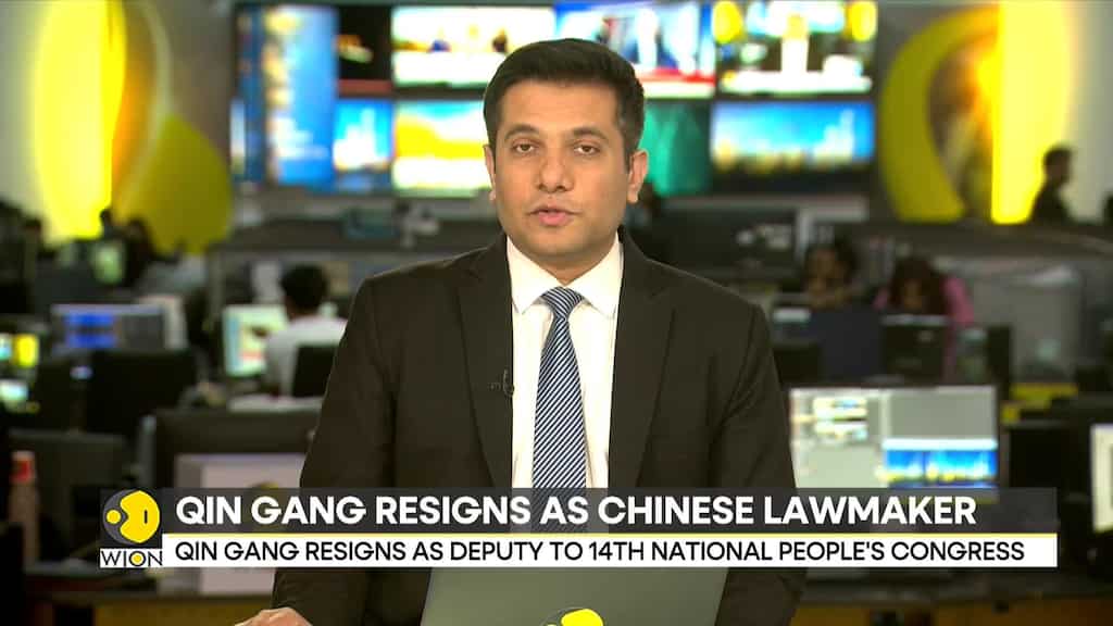 Former Chinese Foreign Minister Qin Gang resigns as lawmaker