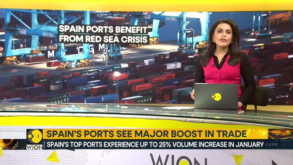 Spain's top ports experience up to 25% volume increase in January