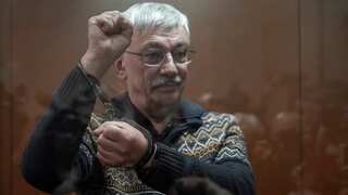 Nobel-winning rights group co-chair, Oleg Orlov, sentenced to 30 months in prison