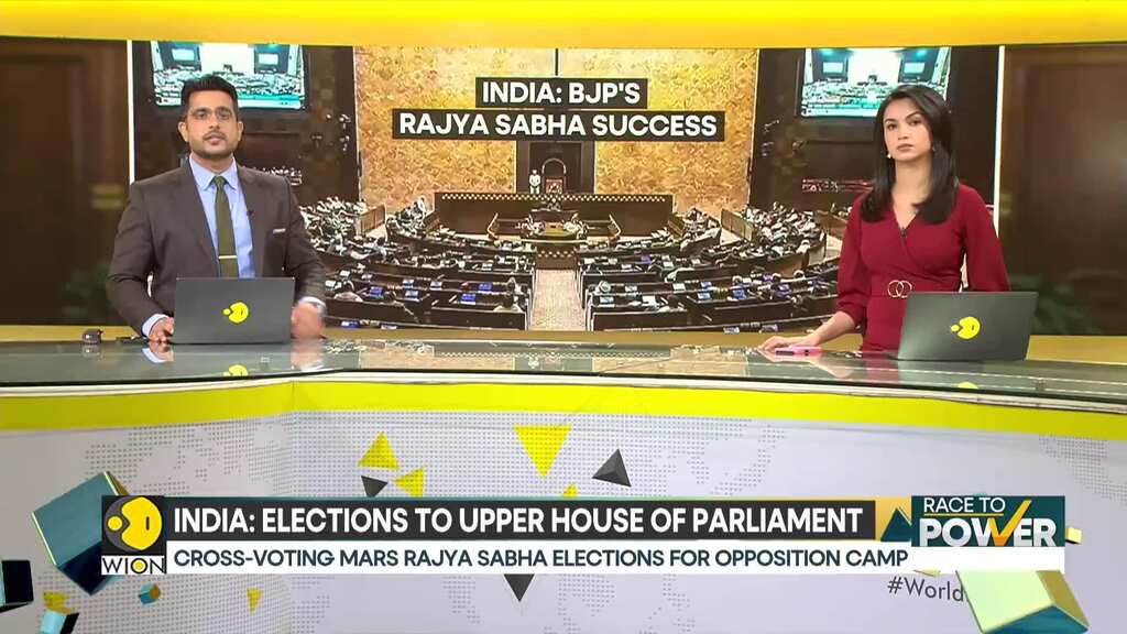 India: BJP's big win in Rajya Sabha; bags eight seats in Uttar Pradesh, one in HP & Karnataka
