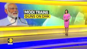 PM Modi hits out at DMK & Congress in Tamil Nadu
