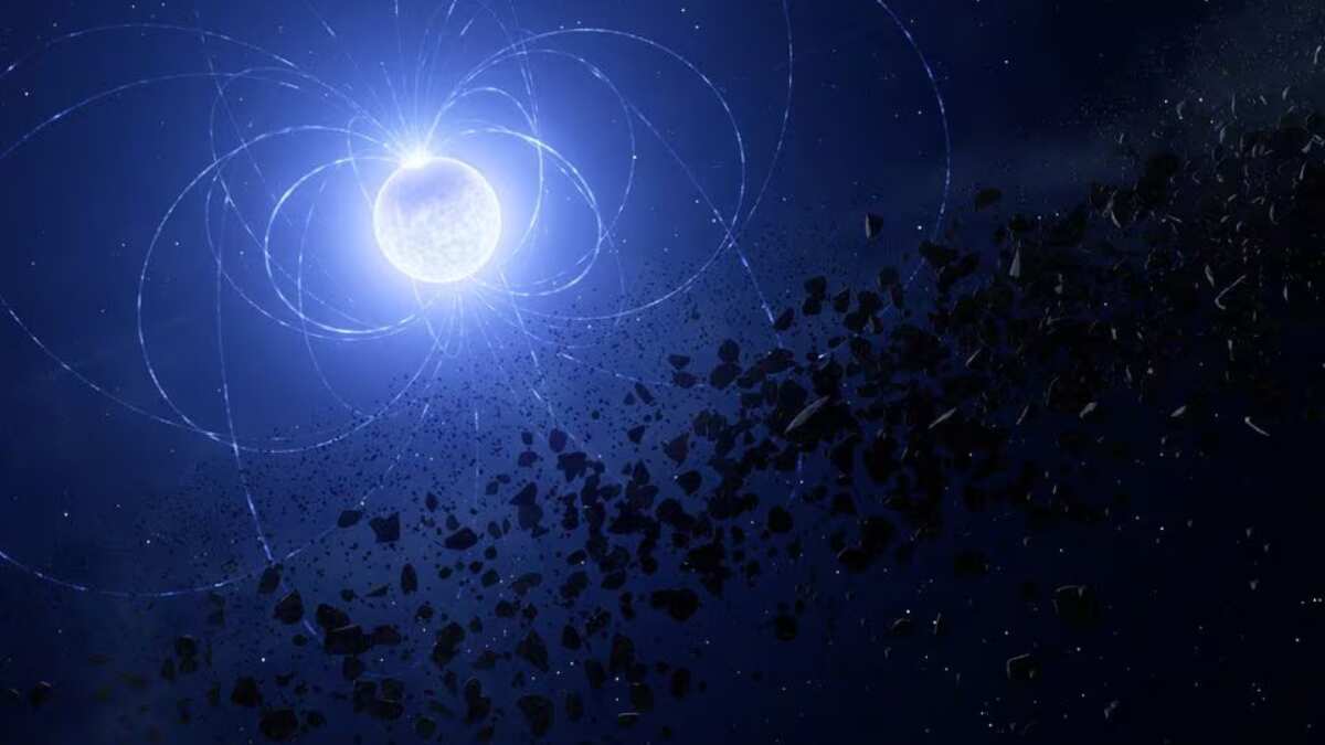 Wear your scars, they said. So this 'cannibal' dead star took it quite literally