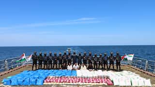 Indian Navy, Narcotics Control Bureau seize charas, meth, morphine in 'largest' drug haul at sea