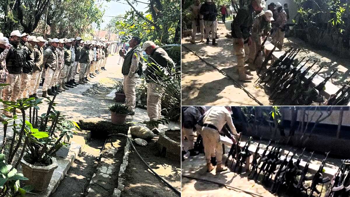 India: ‘Arms down’ protest by Manipur commandos over restraint order on action against armed group India: ‘Arms down’ protest by Manipur commandos over restraint order on action against armed group