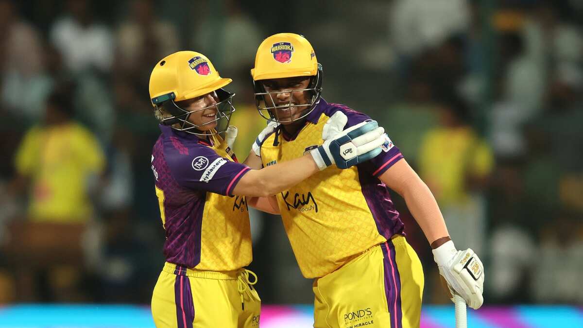 WPL 2024: Navgire hits 25-ball fifty vs MI as UP Warriorz post highest powerplay score of season - WATCH WPL 2024: Navgire hits 25-ball fifty vs MI as UP Warriorz post highest powerplay score of season - WATCH