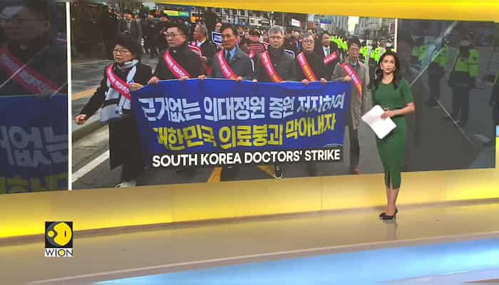 South Korean government seeks talks with protesting doctors | Military doctors to be deployed