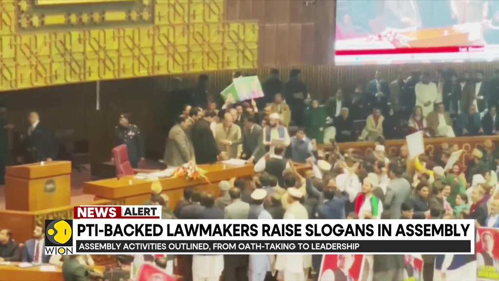 Pakistan: Newly elected assembly meets amid pro-Imran Khan protest