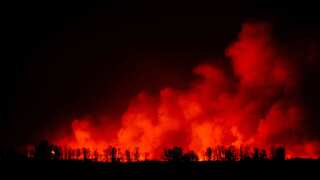 Wildfires in Texas: Massive burn scar seen from space; video of crew driving through flames goes viral