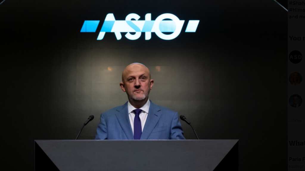 Australian intelligence chief says former politician sold out nation to foreign spy ring
