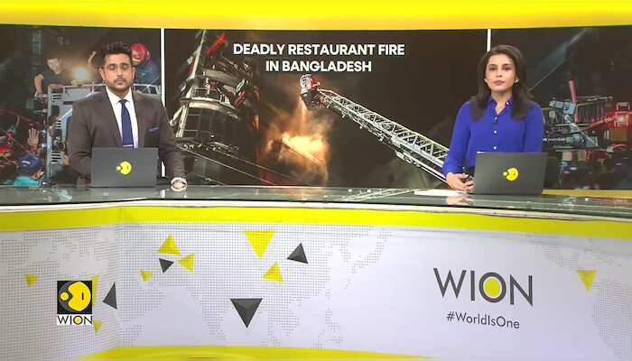 Bangladesh: Blaze engulfs seven-storey building in Dhaka, over 22 critical patients being treated