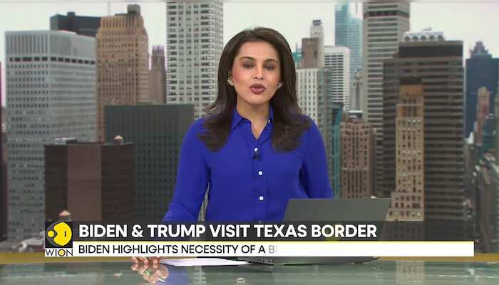 US: Biden & Trump visit two border towns on the same day