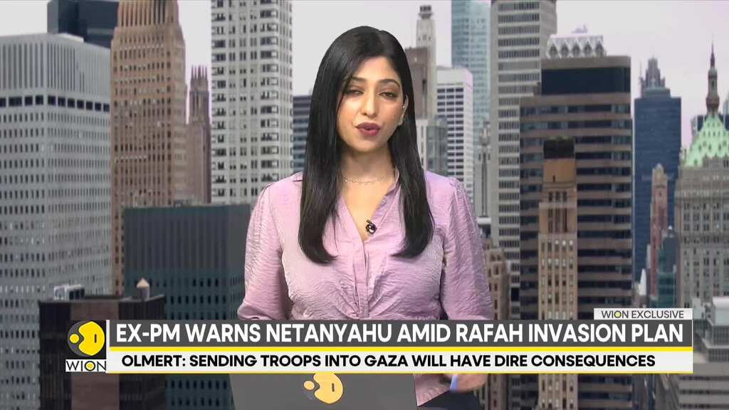 Former Israeli PM Ehud Olmert warns Netanyahu amid Rafah invasion plan