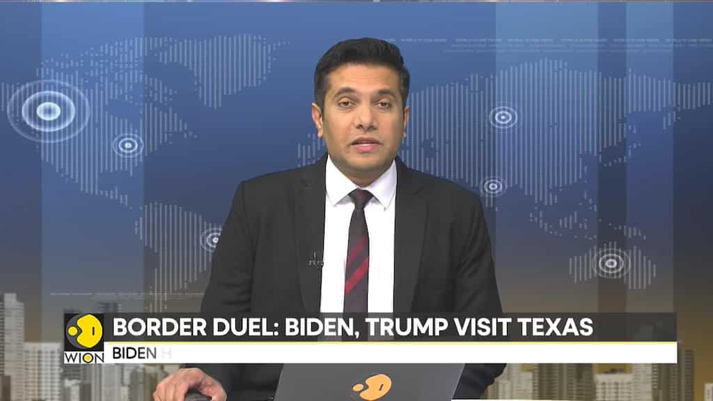 Biden & Trump visit US-Mexico border; face off over migrants crisis