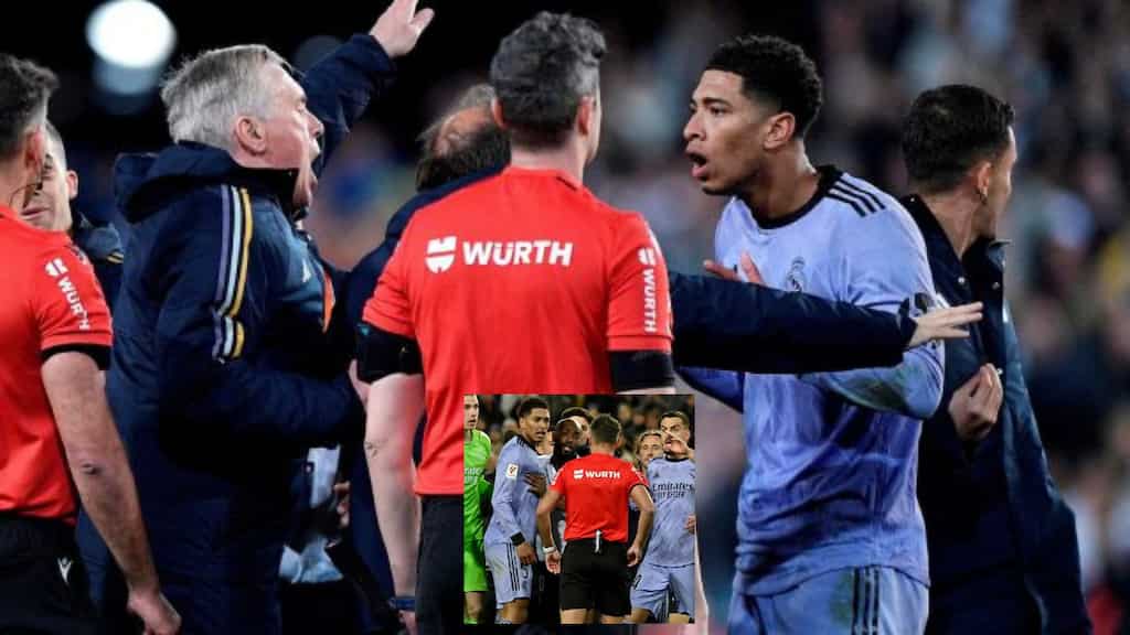 Watch | Controversy erupts during Real Madrid's La Liga match as Bellingham gets red-carded
