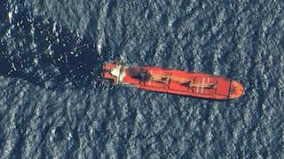Yemen’s Iran-backed Houthi rebel group says it will continue attacking British ships after Rubymar sinks