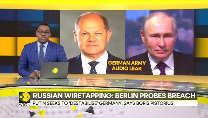Germany probes military security leak after Russia wiretap