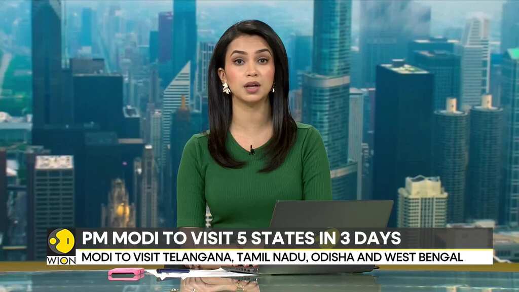 PM Modi to visit Telangana, Tamil Nadu, Odisha & West Bengal; to launch developmental projects